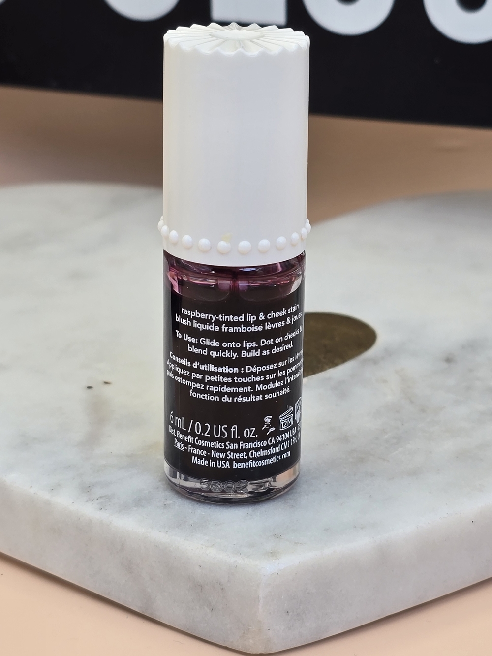 Benefit Benetint Liquid Cheek & Lip Tint - Pink - Picture 3 of 3